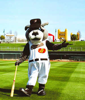 Rivercats Mascot Dinger